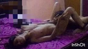 Desi slim wife licking and deep sex