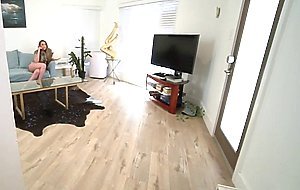Stepmom lets her stepson fuck her hot milf pussy from behind