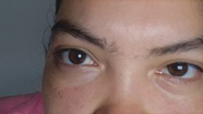 Weird girl watches you masturbate