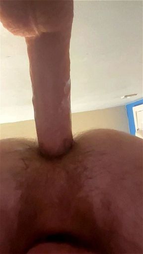 Guy gets curious and toys himself