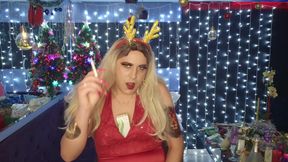 Watch Me Smoke Misty 120s up Close in Festive Red