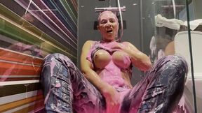 callieroks - update #2 - callie gets pink gunged - oct 23, 2025