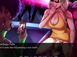 Futanari Slaver World - Having sex on the bar (two)