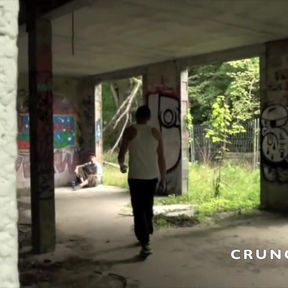 Sex humliation outdoor with sexy twink suck by straight