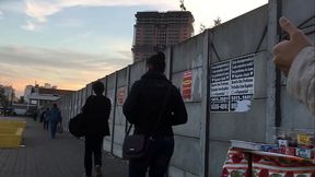 Jaqueta de Nylon a Caminho do Metr&ocirc_