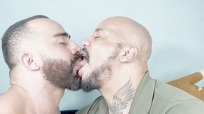 1 HOUR KISSING MARATHON BETWEEN 2 NAUGHTY MEN - BY DOUGLAS GREEN AND JAMAL SANGENT - CLIP 3