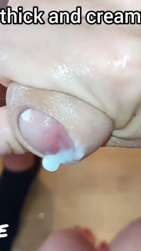 Mr Blue Mushroom Head Cock Gets MILKED HARD! (Milking-time)   Clip 1