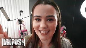 Trinity Olsen gets fucked hard in reverse on top