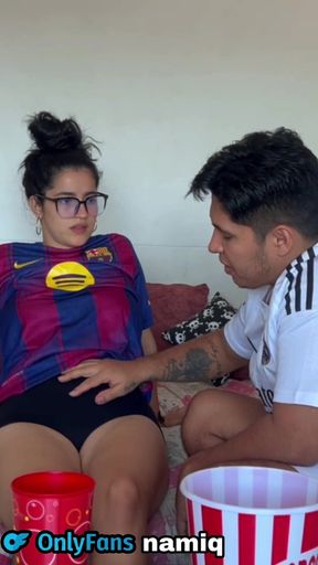 Real Madrid and Barcelona He Tells Me That if Barcelona Loses He Will Give Me a