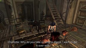 1 Vore Skyrim | Charlottes big meal
