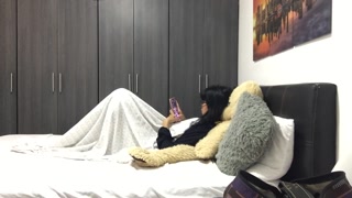 I masturbate and make a hot video for my lover