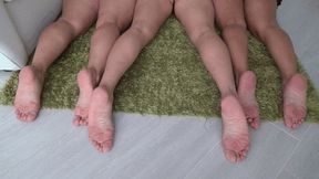 THREE PAIRS OF SOLES (ws)