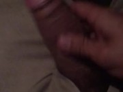 DAY 1 / No Cum Challenge - Stroking My Thick Cock In The Car