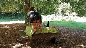 masturbation en pleine air !