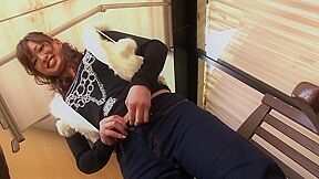 Picked Up Japanese teen 18+ Gives A Stranger Sensual Blowjob Outdoors