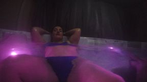 Ina Black - Hot Tub Scissor & Smother POV