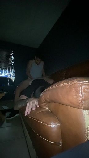 White Boy Takes a Pounding From Big Latin Dick