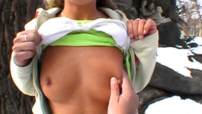 ”Booty on a snow day”