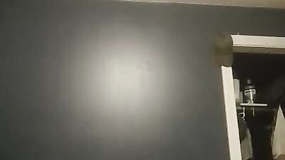 Eyaculando en el condon