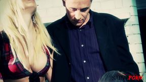 Stacey Lacey, Karlie Simon, And Amira De Leon Pleasure An Older Man