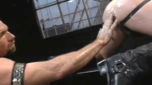 Plain Wrapped: Spike Submits to Cory's Fisting Skills