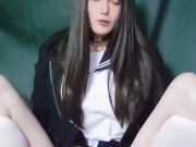 Japanese Crossdresser Dry Orgasm