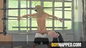 Sebastian Kane In Tormenting A Hung Twink Captive - Ricky Vilela