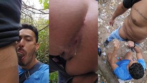 23cm de rola do coroa fodeu meu cu na ciclovia