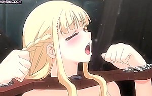Big meloned hentai gets sperm