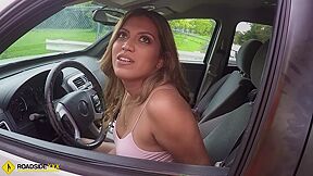 Nicole Rey And Nicole Ray - Roadside Fucks Her Mechanic So He Will Fix Her Minivan