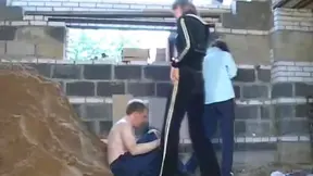 Two Seductive Mistresses Irina & Tamara Toy Their Submissive Slave Today