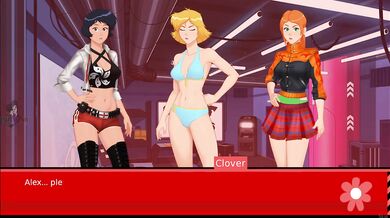 Totally Spies Thigh and Butt Jobs Big Boobs Moaning