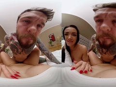 These Two Are Desperate to Fuck You in a VR Threesome