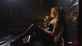 Long drag of smoke FHD MP4