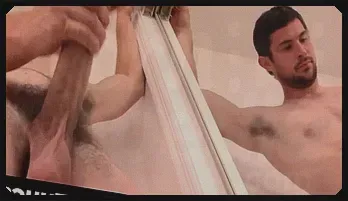 Straight Amateur's Solo Hairy Cock Stroking and Cum Fest