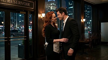 Ep 2 Jessica R works as a waitress in a very luxurious restaurant, after the shift she is fucked mercilessly by the handsome and mysterious man - porn in Spanish - audio in Spanish