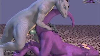 Panting with Pleasure: A Furry Foot-Play Fetish Session