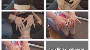 Tickling challenge with my girlfriend