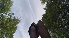 Giantess Trampling YOU With Glossy Sandals WMV