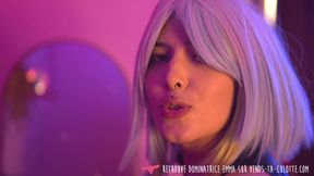 Vends-ta-culotte - Introduction to pegging by a beautiful French dominatrix