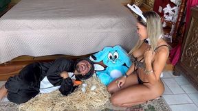 deixando o com os ovos vermelhos de tanto sentar gostoso