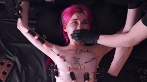 Teen Orgasm Overload – Wand Lesson in Wooden Stocks | part 2 | 1920