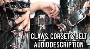 ASMR & audio description with my claws