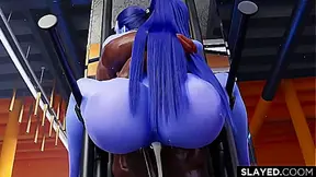 Training with Widowmaker [Overwatch Hentai 3D]