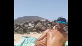 Barefoot Pleasure on Warm Sand: Steamy Gay Solo Play Under the Sun – 18+
