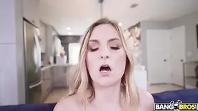 Kara Lee - Natural Busty Slides Her Pussy On The Hard Prick