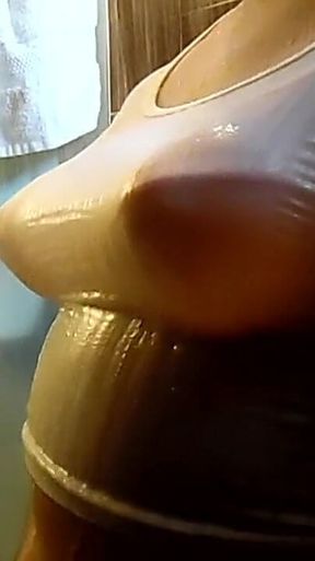 Wet Pointy Boobs