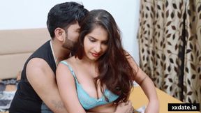 Tamil Indian girl enjoys passionate hardcore chudai with long haired lover