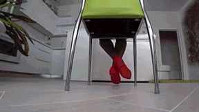 these red shoes are so painful 2c