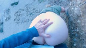 stepson cheats with stepmom on the beach